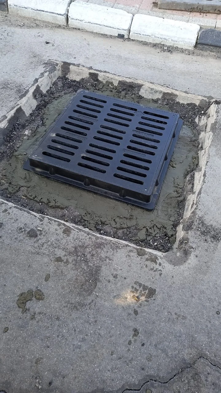 مشروع تركيب اغطيه مناهيل فايبر