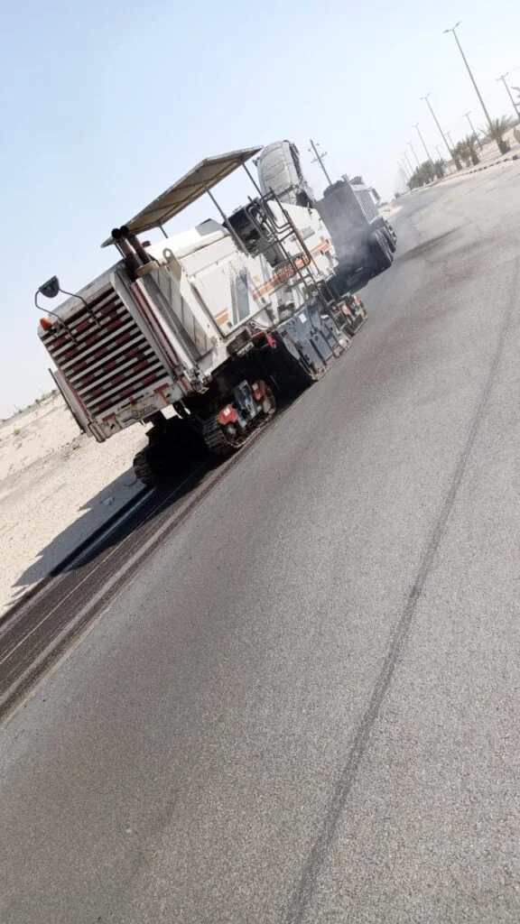 أعمال الحفريات والطرق