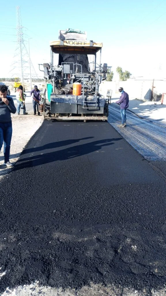 أعمال الحفريات والطرق