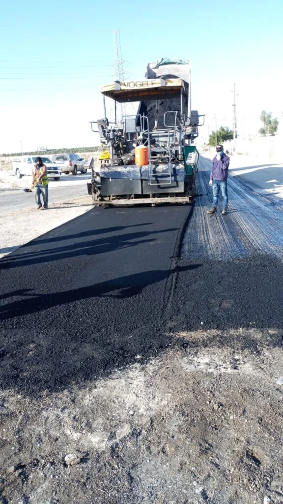 أعمال الحفريات والطرق