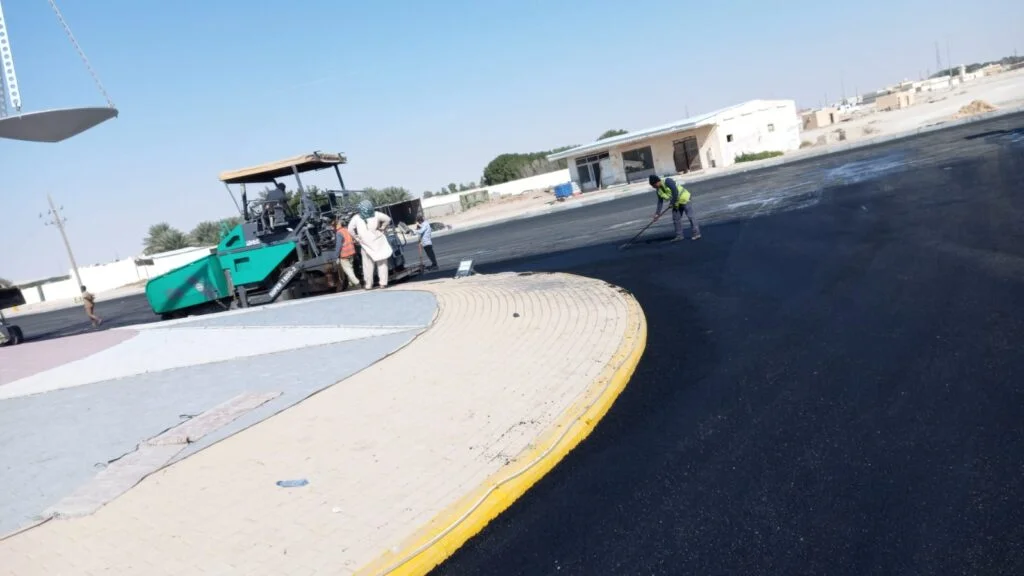 أعمال الحفريات والطرق