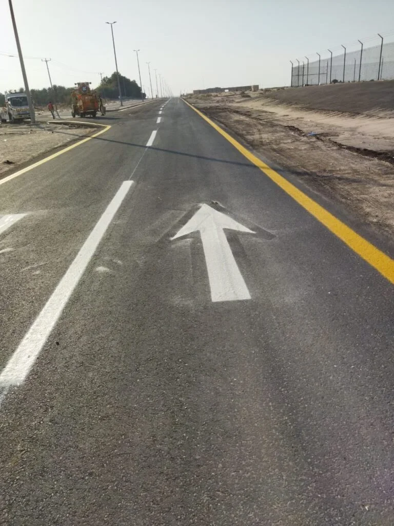 أعمال الحفريات والطرق