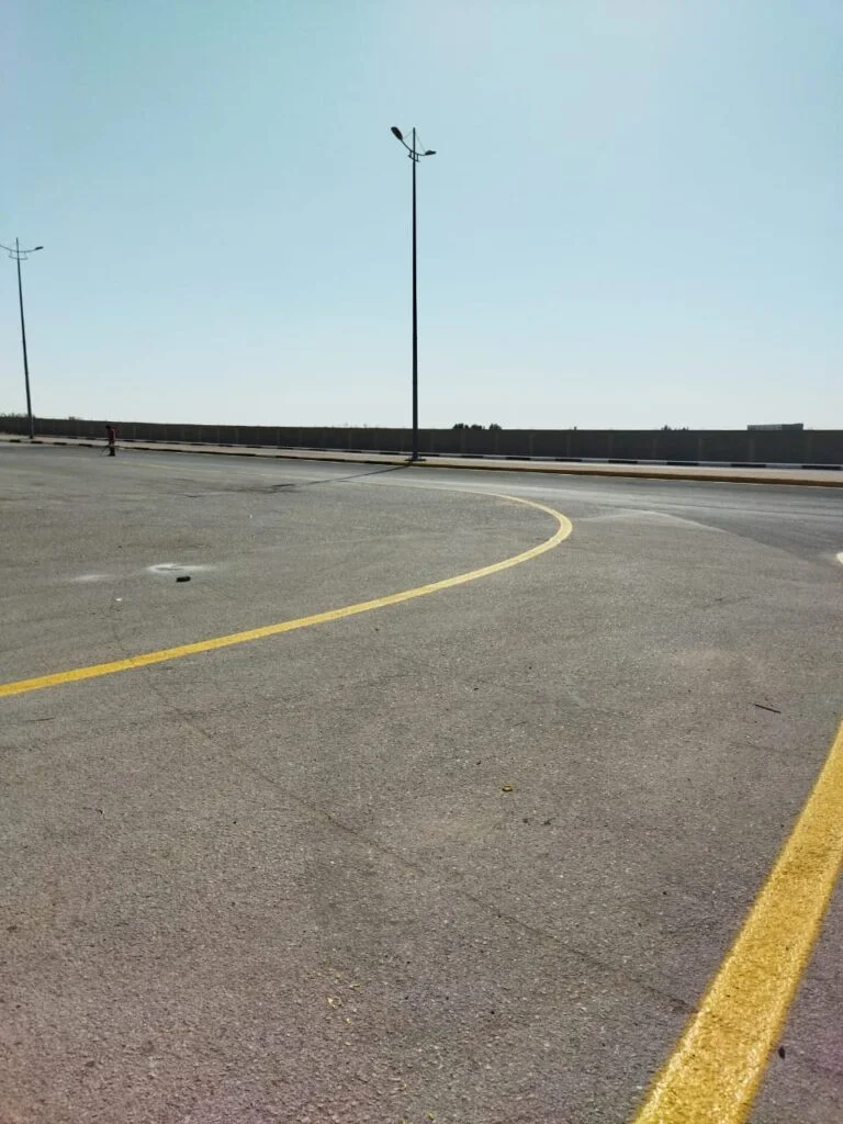 أعمال الحفريات والطرق